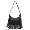 American Personality Design Sense Niche Retro Fringed Bag Women's 2024 Spring Imitation Suede Messenger Bag Niche Shoulder Bag
