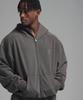 Phermenon [Set] Pigment Oversized Cut 2-Way Zip-Up Hoodie + Pigment Oversized Wide String Jogger Pants (3 Colors)