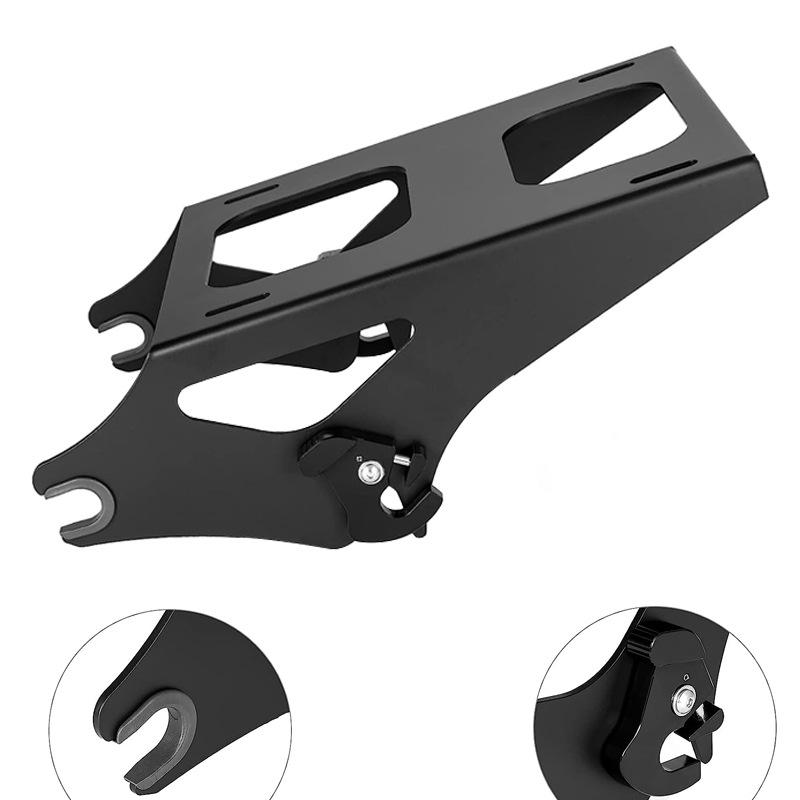Quick Release Rear Luggage Rack for Harley Road King/Street Glide (2014-2022)