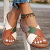 Frauen 2025 Trend Damen Hausschuhe Lässig Blume Hohl Keil Strandschuhe Outdoor Mode Plateau Bequem Rutschfest Sandalen