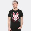 Kitsune Japanese Fox Mask T-Shirt, Men's and Women's Sizes (KTS-88233)