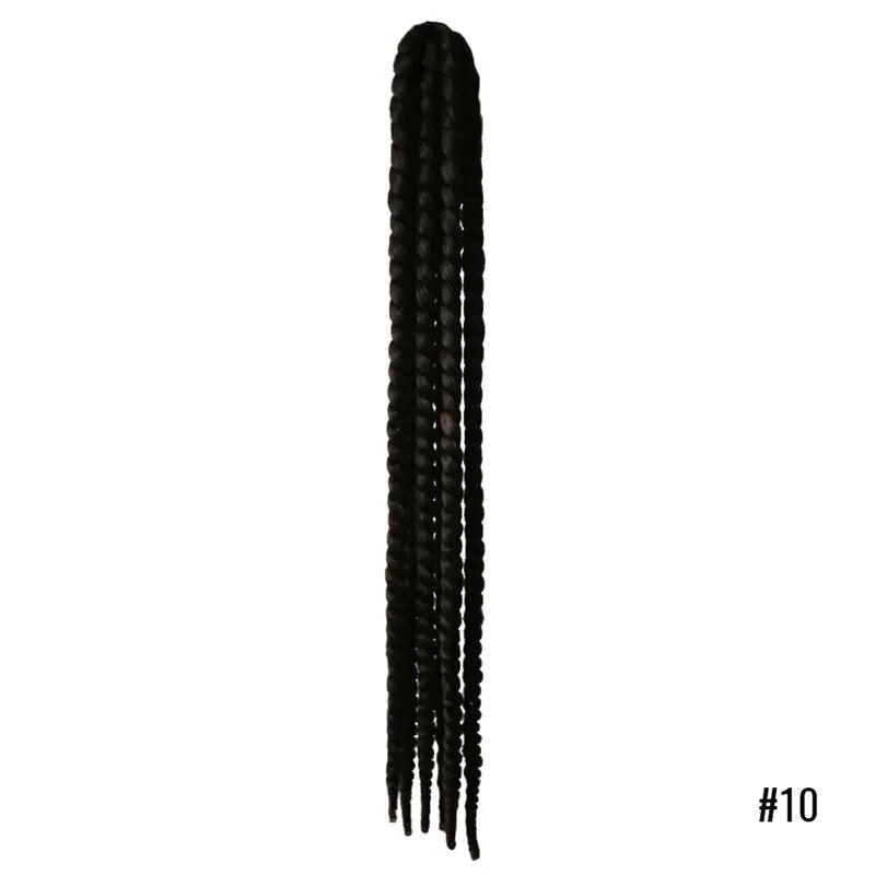 60cm Punk Style Motorcycle Scattered Gradient Ramp Helmet Braids Twist Braid Horn Motocross Motorbike Off Road Moto Decor Braids