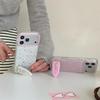 Pink Floral Sequin Bow Phone Case for iPhone 17 Pro Max/16/15/14