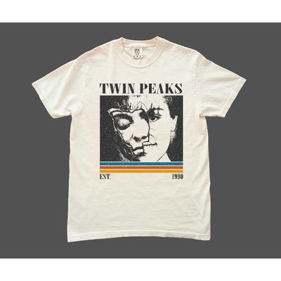 Twin Peaks TV Drama Theme Tshirt Mens Tshirt Summer New Style Suitable for Both Men and Women