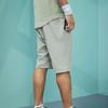 Reebok Solid Color Casual Sports Five-Point Shorts Men shorts Light-Gray 23RCS607MGG0