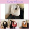 Stylish Women's New Moon Shoulder Handbag With Trendy Pu Material And Unique Design In Black Red Brown White Colors