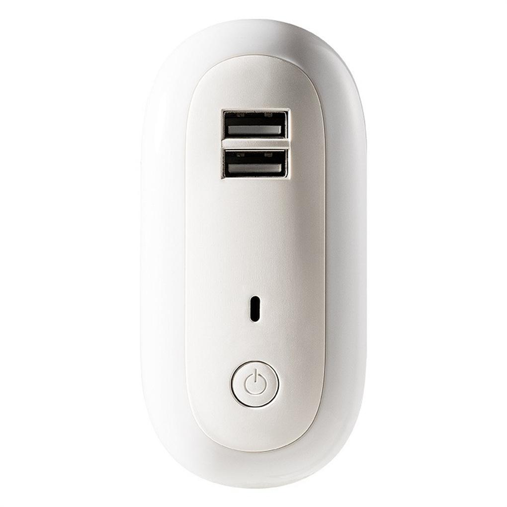 

Night Light Double USB Fast Charging 10 Gear Adjustable Remote Control 1W 5V 4500K 500lm Indoor Bedroom Lighting Lamp