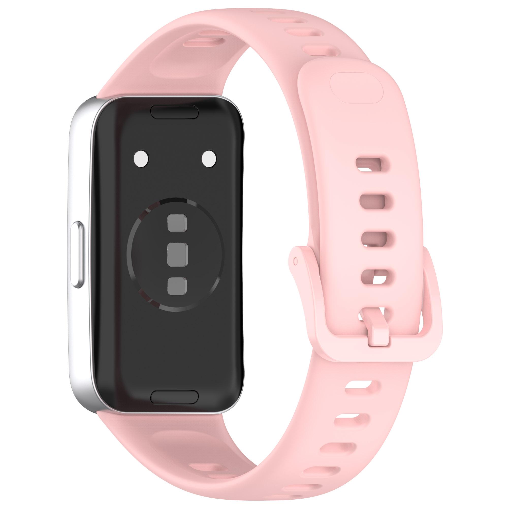 

Silicone Watch Strap for Huawei Band 9 NFC/9/8 NFC/8 Adjustable Replacement Wrist Band E