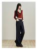 Winter 2025 American Retro High Waist Wide-Leg Women's Jeans