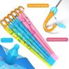 Safe and Cute Cartoon Children's Umbrella Primary School Kindergarten Sunny and Rainy Dual-Use Boy and Girl Baby School Dedicated Umbrella