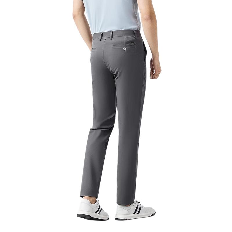 Qipai Men's Three-Proof Business Casual Slim-Fit Trousers