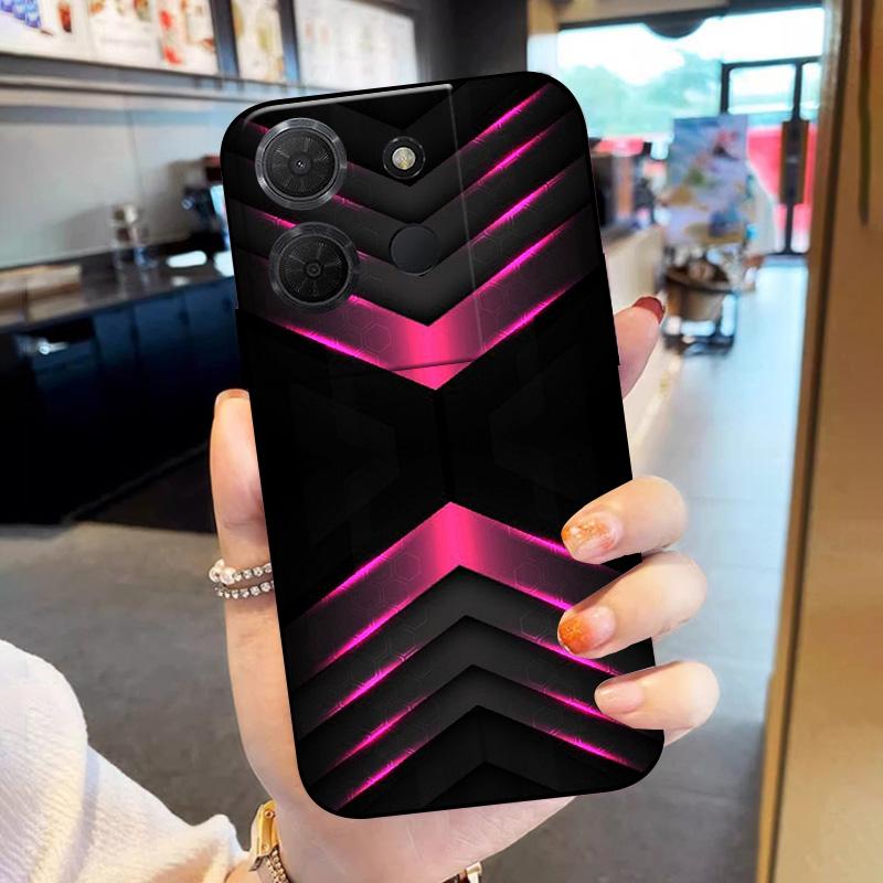 For TCL 503 Case Popular Painted Shell TPU Silicone Cover For TCL 503 Phone Case Protective Soft Cover Shockproof Funda Coque