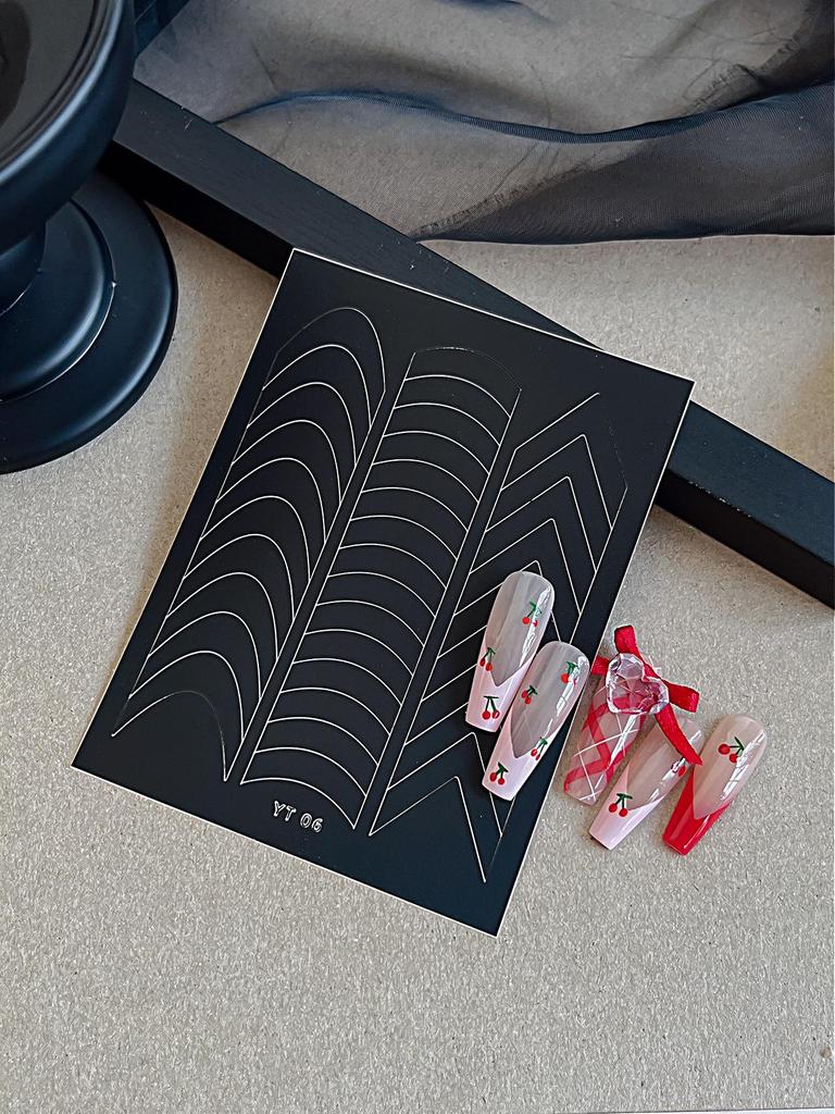 Nail Art Accessories: Adhesive Stickers, Star & Butterfly Designs, Glue Pads, Spray Paint, Small Decor Elements