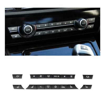 14 Cache-boutons pour BMW 5 6 7 F10 F01 F12 Kit de réparation d'interrupteur de chauffage/climatisation
