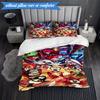 3PCS Fantasy Creatures Hotel  Bedding Set,Including 1pc Duvet Cover And 2pcs Pillowcases Perfect for Bedroom, Dormitory, Fan Christmas gift