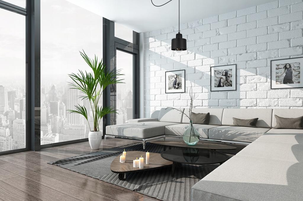 MODERN TAKLAMPA SVART LED-LAMPA