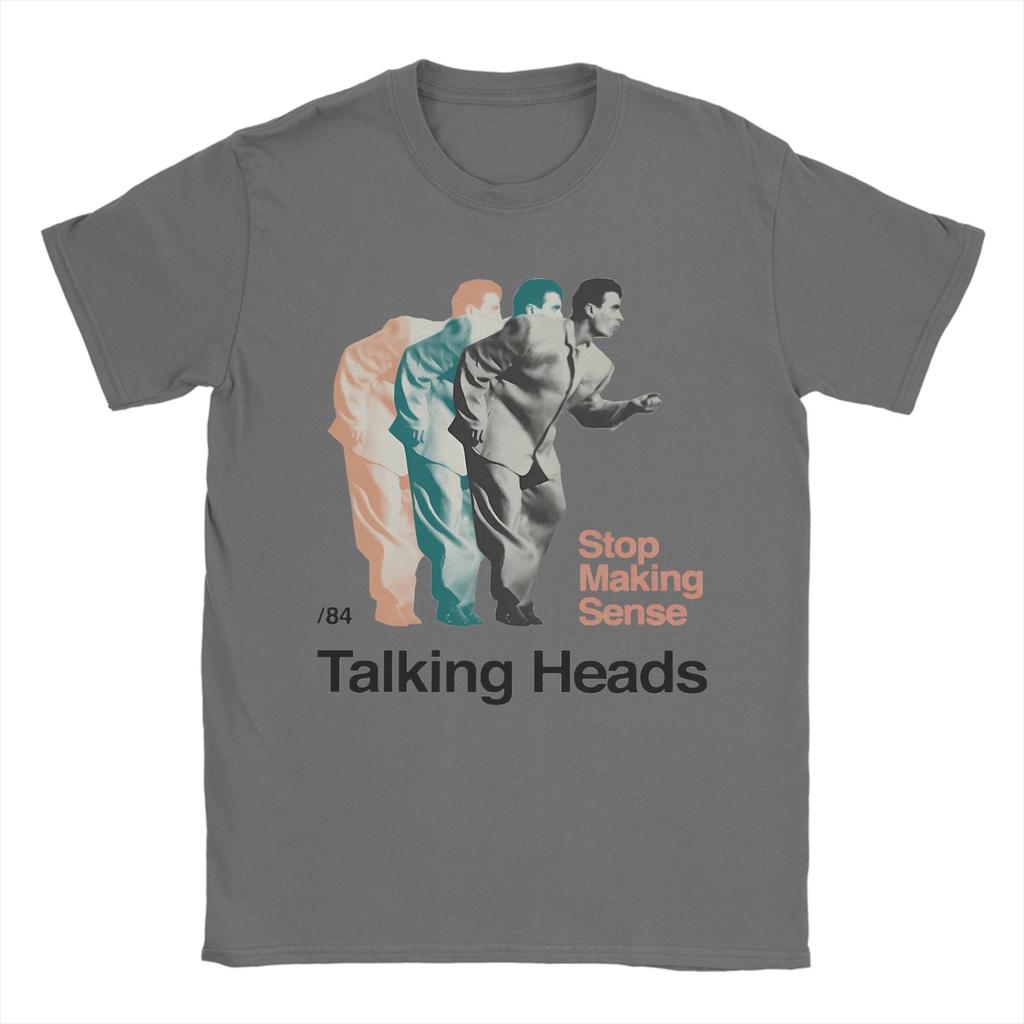 Unisexs TShirts Talking Heads Stop Making Senses Funny Cotton Tee Shirt Short Sleeve T Shirts O Neck Clothing New Arrival