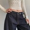 Thin Women's Belt PU Leather Dress Jeans Belt Fashion Waist Belt  Spicy Girls