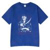 Japanese Anime Vagabond Miyamoto Musashi Funny Style Tshirts Unisex Women Clothing Fashion Short Sleeve T Shirts Summer Streetwear