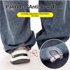 2/4/6pcs invisible leg shortening clip, non-slip pants edge clip, used for anti-drag pants hem fixing device, seam-free hidden
