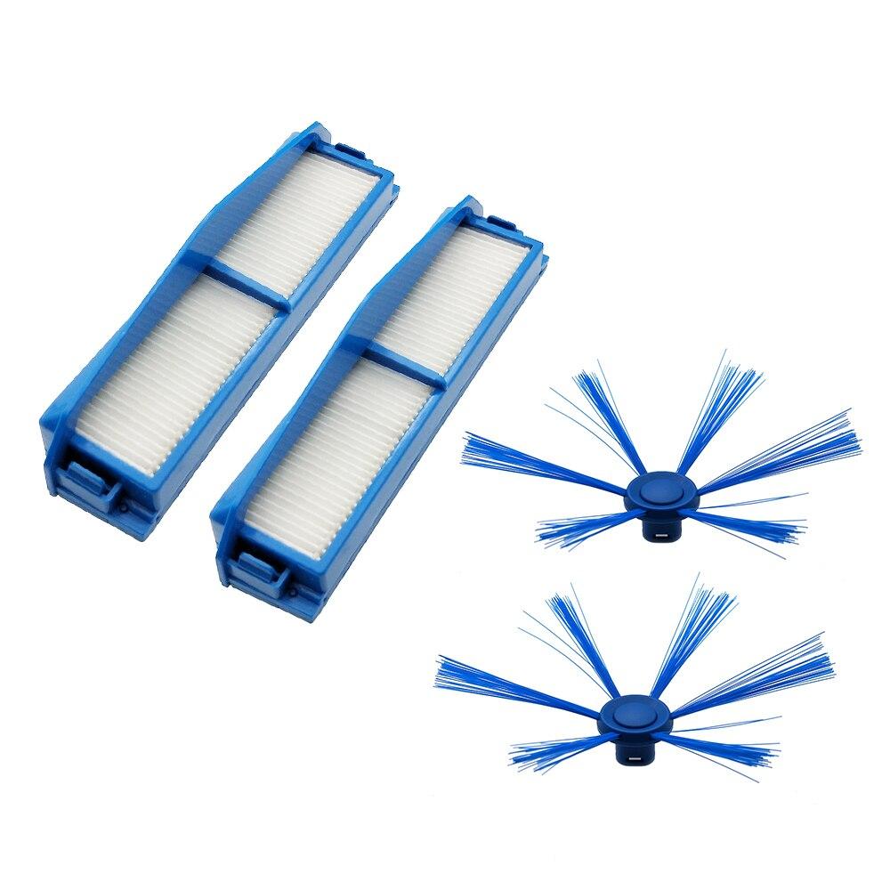HEPA Filter+ Side Brush +mop cloth For Philips FC8007 FC8792 FC8794 FC8796 Vacuum Cleaner Replacement Spare Parts