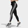 Adidas Opt Ticons 7/8 Training Striped Fitness Sports Leggings Women Bottoms Black H64211