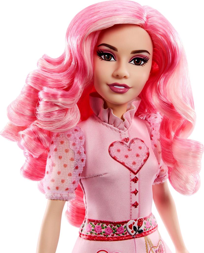 Mattel Disney The Rise of Red Singing Young Queen of Hearts Doll Dressed In Sings In English Descendants Bridget, Movie-inspired Outfit, "Love