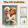 Disney Pearl Painting Elsa and Anna DIY Pearl Painting Gem Art Pearl Dot Painting Picture Crafts Adult Beginner Gifts Home Decor