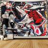 SwiiSmil-Sneakerhead Tapestry for Bedroom-Sneakerhead ball Backdrop-Birthday Party Decorations-Teen Boy Shoe Tapestry-Aesthetic Cool Posters