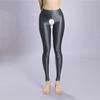 3 Größen Low Waist Damenstrumpfhosen Mit Offenen Zehen Glatte Haptik Nylon Strumpfhosen T-Schritt/Offener Schritt Öl Glänzend Pole Dance Clubwear