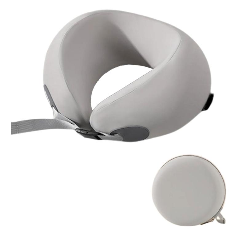 Memory Foam Travel Neck Pillow for Head and Neck Support Soft U Shape Cushions for Airplanes Car Home Office