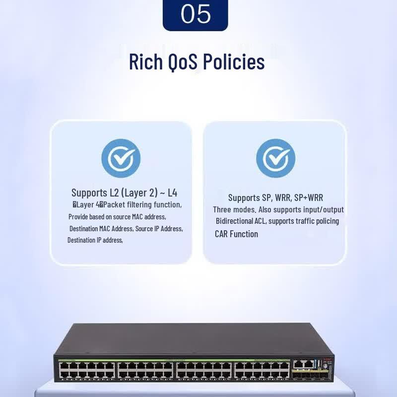 H3C S5135S-48P4S-EI Gigabit PoE Managed Switch
