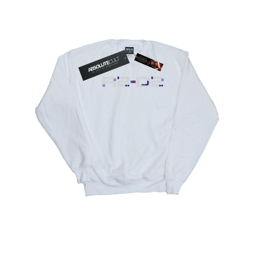 Star Wars Mens The Rise Of Skywalker R2-D2 Text Logo Sweatshirt