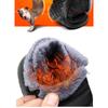 Ultra Warm Winter Boots - Anti Slip Thick Sole, Snow Boots with Polar Level Insulation, Low Heel, Round Toe, Fabric Lining, Hiking Boots