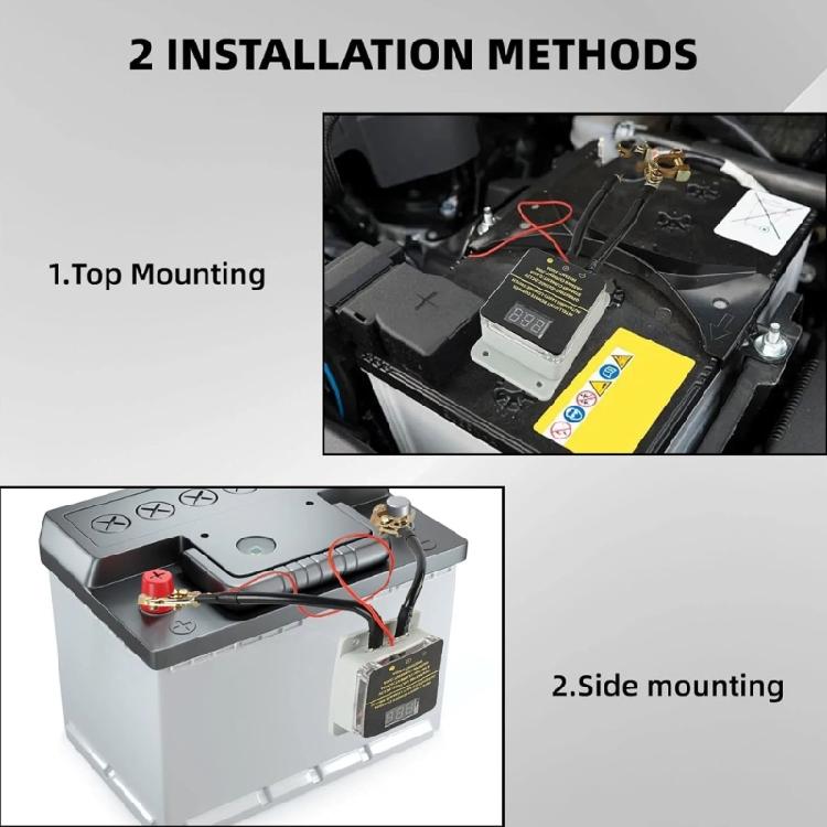 Voltage Sensitive Power Cut Off Device for 12V Vehicle Batteries Disconnect Switches Easy Install Broad Compatibility
