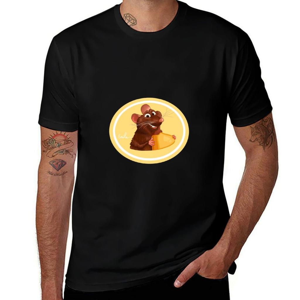 Ratatouille Emile Tshirt Breathable Workout Short Sleeve Top