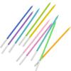 Ins Style Gradient Rainbow Candle Birthday Party Colorful Slender Straight Cake Decoration Pencil Candle