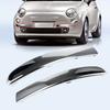 735455056 /735455057 Chrome Sliver Front Bumper Moulding Lower Trim For Fiat 500 2007-2015 Chromium Bumper Lower Trim Cover