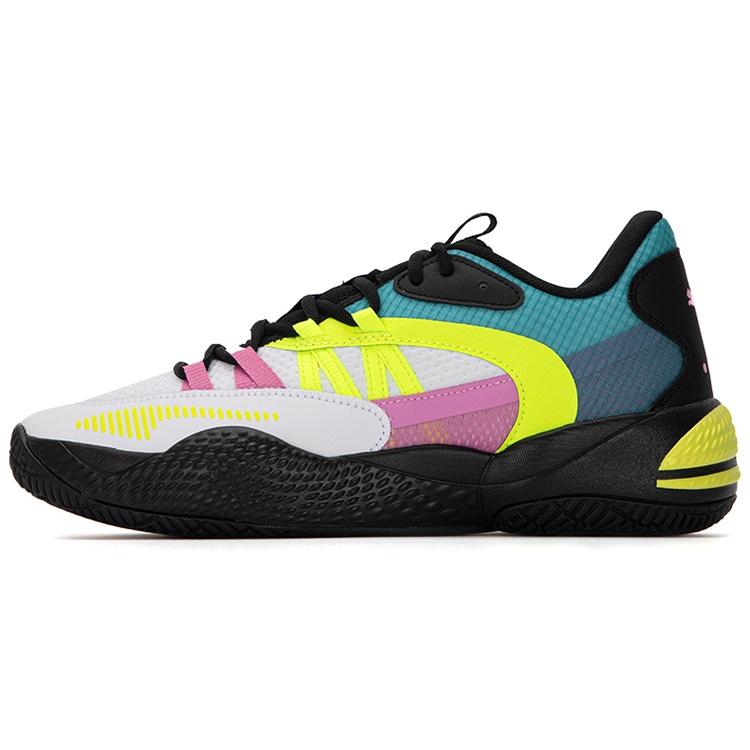 PUMA Court Rider 2.0 White Yellow Alert Men s 376877-01 EU 42