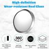 2Pcs Blind Spot Mirror Auto 360° Wide Angle Convex Rear Side View Car Truck SUV