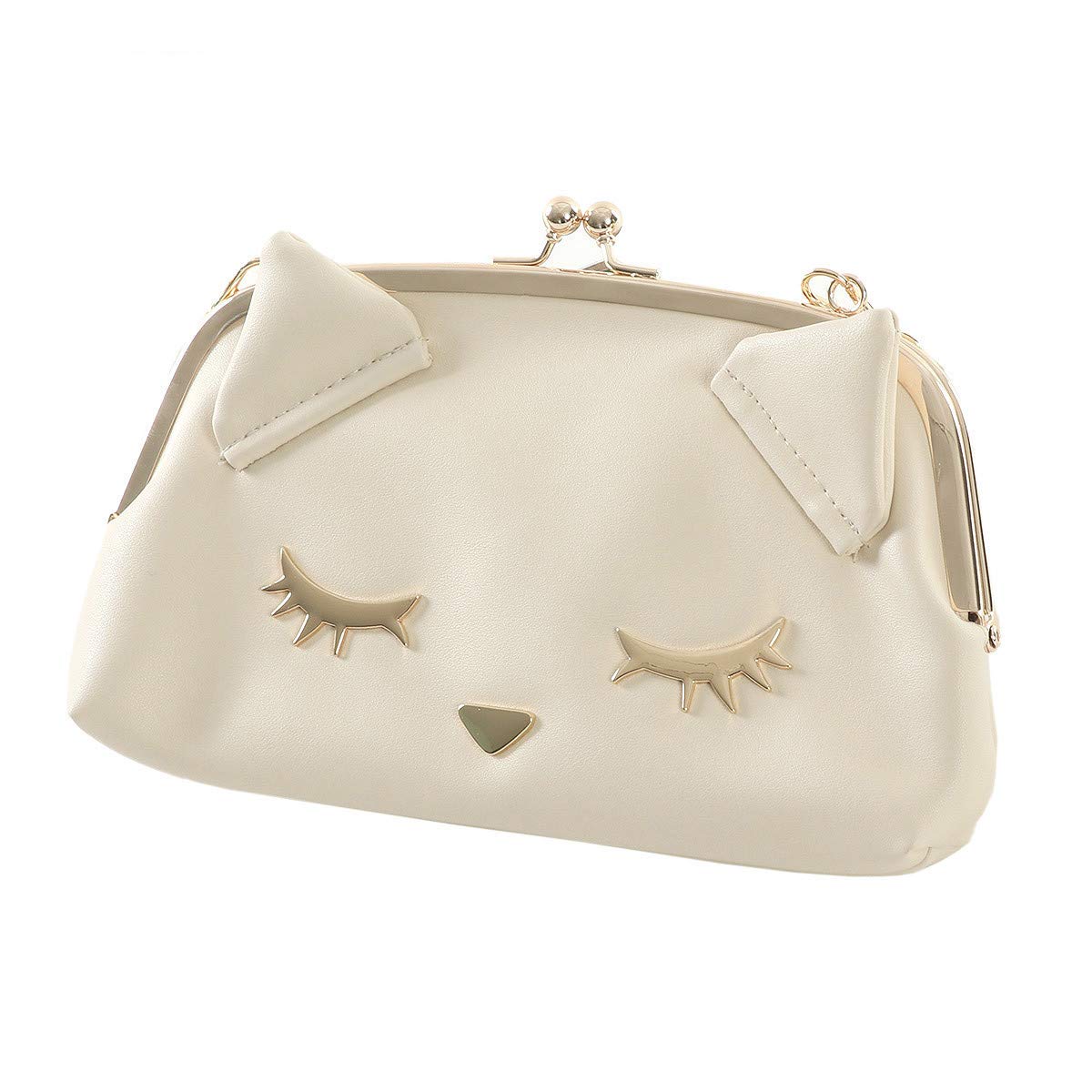 Женский кошелек Addict, Хвост Винни-Пуха, Кремовый