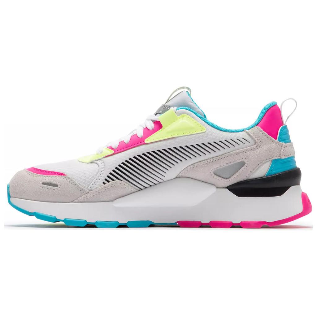 Puma Rs 3.0 Tkanina Skóra bydlęca dwoina Skóra syntetyczna Wygodne Wszechstronne Amortyzujące Odporne na ścieranie Niskie buty typu dad Unisex sneaker 392774-03