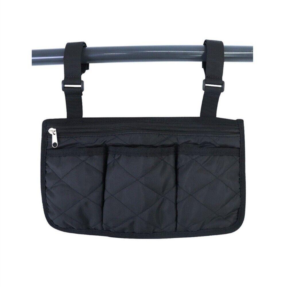 Multifunctional Seat Armrest Side Storage Bag Large Capacity Baby Stroller Hanging Bag  Wheelchair