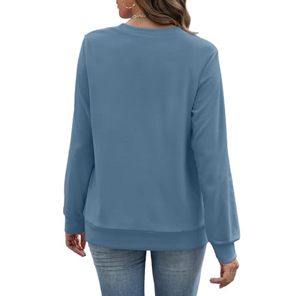 Women's Fashionable and Comfortable Pullover Sweatshirt