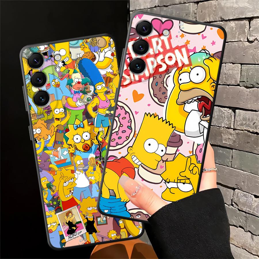 Case for Samsung Galaxy A72 A73 A24 A34 A12 A13 A54 A71 A23 A14 A15 A17 A51 A52 A16 Phone Cover The S-simpsons