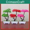 Indoor Decorative Plastic Bonsai Potted Plant For Home Decor