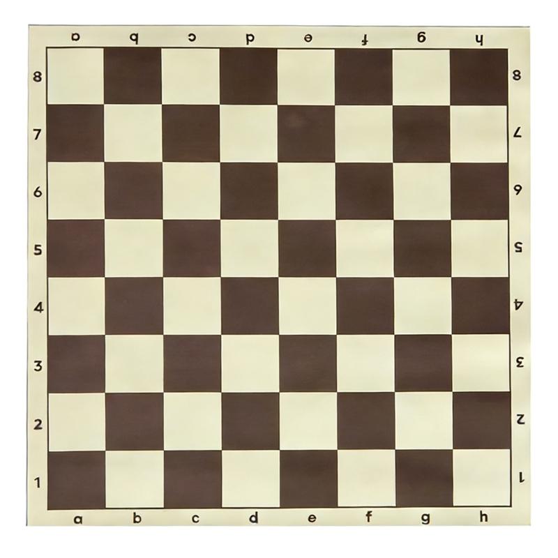 Scacchiera da Torneo in PU Leggera Portatile Arrotolabile Scacchiera Morbida Antiscivolo Tappetino per Scacchi da Viaggio Universale