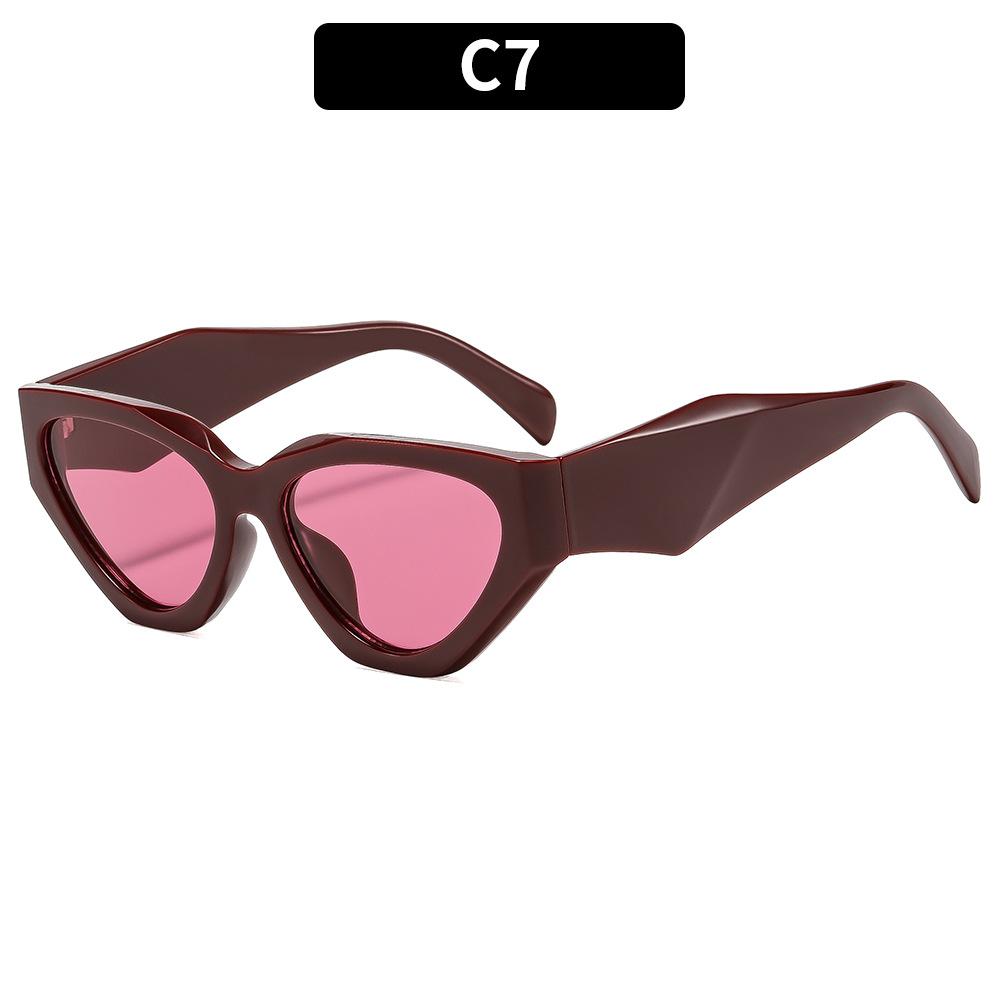

Sunglass 2025 Women Men Sun Glasses Shades Cat Eye Trendy Oversized Luxury Sunglasses for Beach Travel as pictures