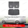 Custom TPE Car Floor Mats For Tesla Model YL Full Coverage Waterproof Anti-slip Durable All Weather Auto Foot Liners Car Interio