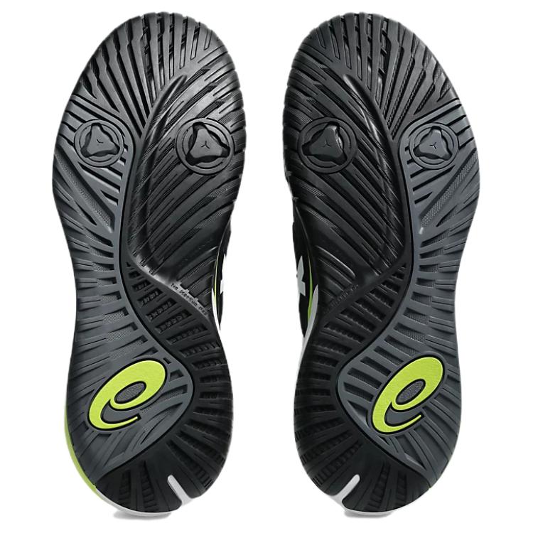 Asics Gel-Resolution X Versatile Comfortable Durable Low-Top Tennis Shoes Men Sneakers Black Green 1041A481002